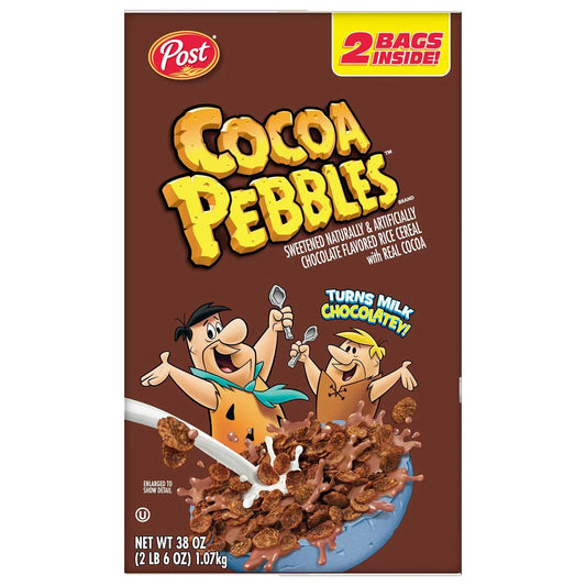 Cocoa Pebbles Cereal, 38 oz.