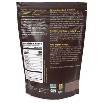 Nature's Path Love Crunch Organic Dark Chocolate & Red Berries Granola, 32 oz.