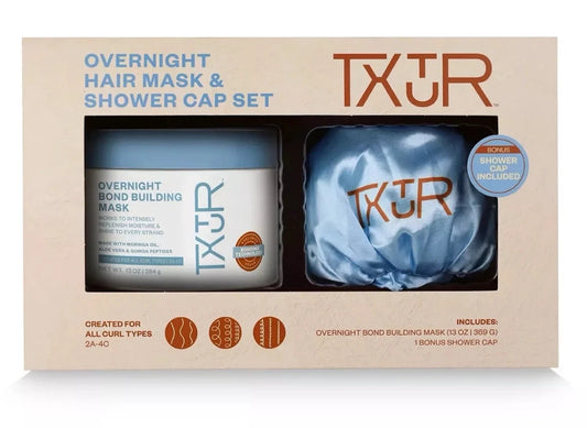 TXTUR Overnight Bond Building Mask + Sleeping Cap Kit